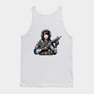 Tactical Girl Tank Top